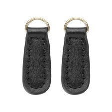 2Pcs Leather Zipper Pull, 1.61