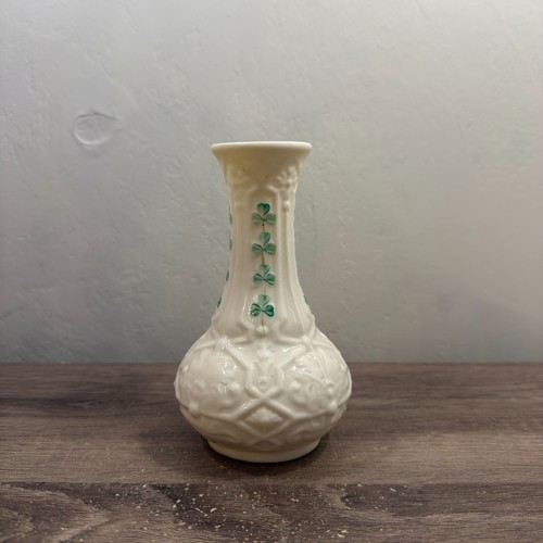 Belleek irish parian shamrock - parian,
