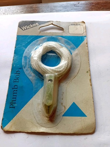 Vintage wickes plumb - plumb, bob