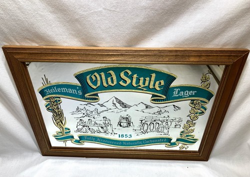 Vintage old style beer framed - style,