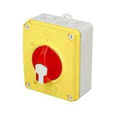 GEWISS GW70436P 32 AMP 4 POLE ROTARY ISOLATOR SWITCH 3 PHASE & NEUTRAL IP66