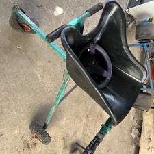 GoKart stand trolley seat and steering wheel