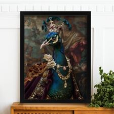 Regal Peacock Art Print