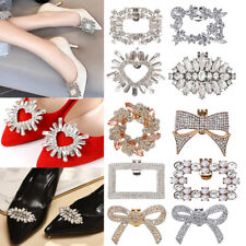 Diamante Rhinestone Shoe Clips