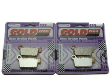 Goldfren S33 Brake Pads Rear