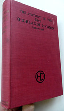 The History of The 51st Highland Division 1914-1918 Major Bewsher 1921 1st Editi