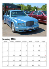 ROLLS ROYCE & BENTLEY CARS 2026 CALENDARS