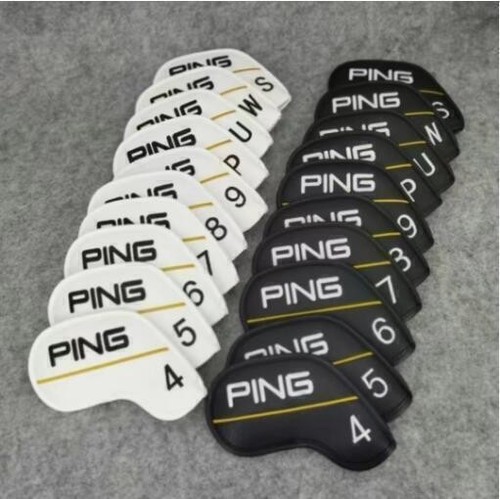 Golf club iron - head, cover