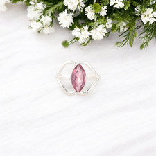 Pink Tourmaline Gemstone 925