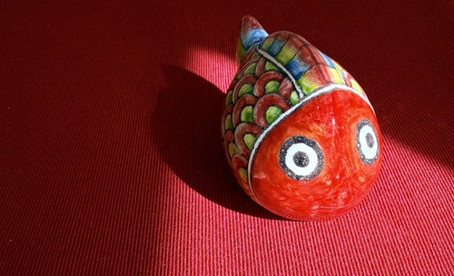 Vintage hand painted ceramic - vintage, hand-painted