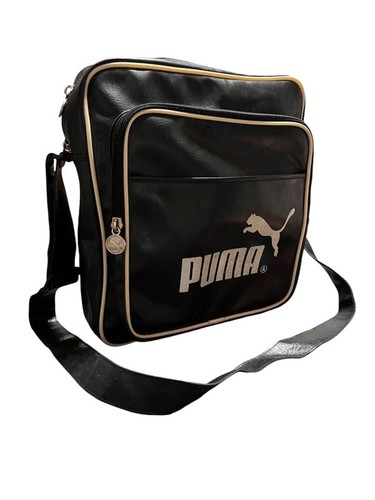 Puma retro shoulder bag - bag, black