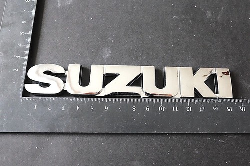 Suzuki chrome capitals - chrome, car