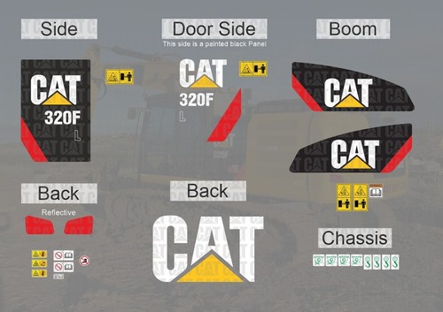 Cat 320f digger - cat, l