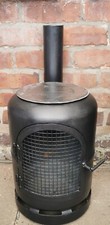 Gas Bottle Wood Stove Log burner/Log Burner/Chiminea/Patio heater/Garden/Camping