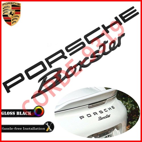 Gloss black c h - black, p-o-r-s-c-h-e