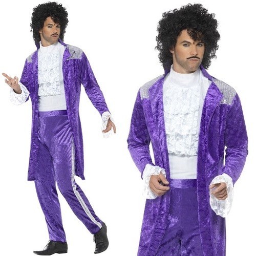 Mens 80s 1980s purple - 80s, 80's