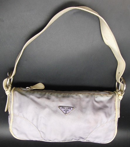Prada handbag vintage grey - prada,
