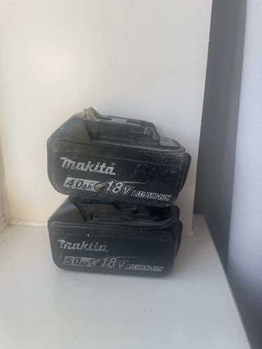 Makita 18v batteries faulty - makita,