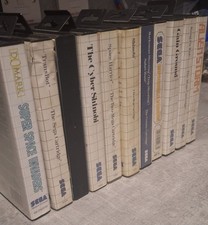 Sega Master System Games Bundle Mixed Variety Good Condition