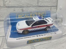 Scalextric Subaru Impreza WRX Police Edition Car C4429