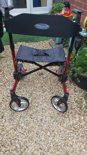 Ableworld walker wheel - walker, 4-wheel