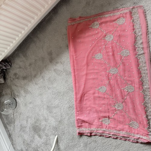 Pink chiffon style silver - pink,
