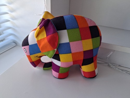 Elmer patchwork rainbow - elmer,