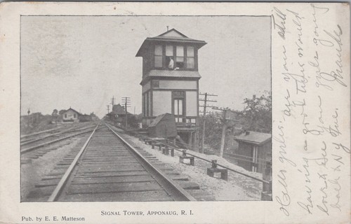 Train signal tower apponaug - signal,