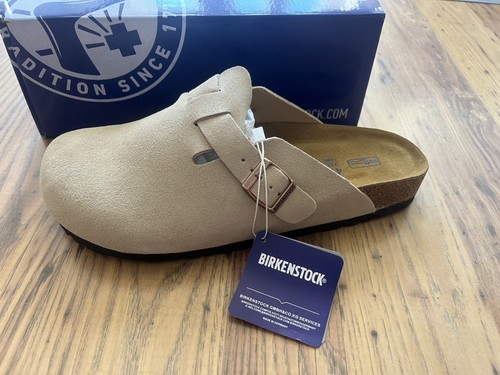 Birkenstock boston clogs - clogs, suede