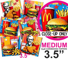 Fast Food Burger Chicken Card