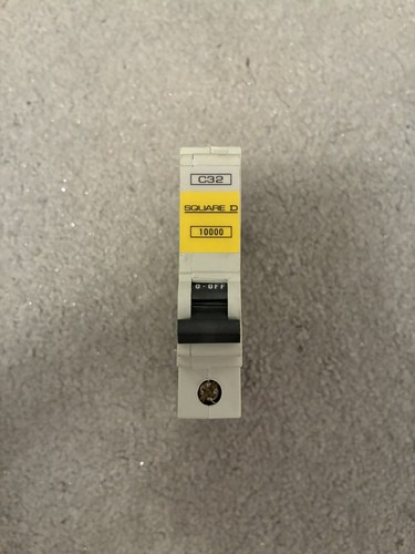 Square qoe mcb amp single - mcb, 32