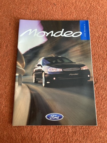 Ford mondeo brochure 1998 1999 - mondeo,