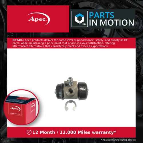 Wheel cylinder fits - cylinder, cf