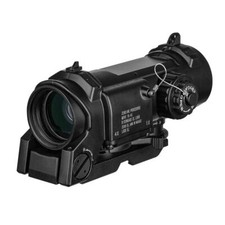 Tactical Rifle Scope 1x-4x Fixed Dual Purpose Scope Red Green Illuminated w/QD