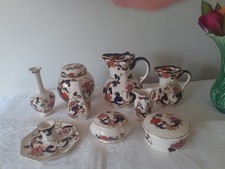 Collectors Bundle of Mason's Mandalay Blue Items - (9 pieces) - 1st Quality