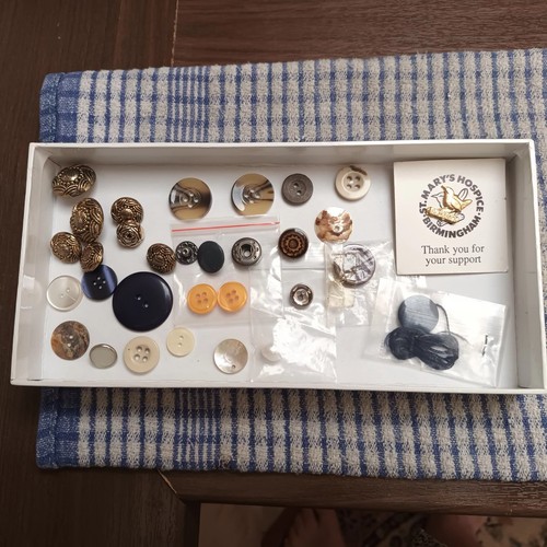 Selection vintage buttons - selection,