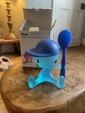 Alessi Cico Egg Cup Blue Salt