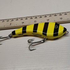 RARE,OLD SCHOOL,FOX--MICRO GREMLIN- JERKBAIT,SWIMBAIT, PIKE,FISHING LURE