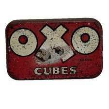 Vintage Oxo Cube Tin, Small