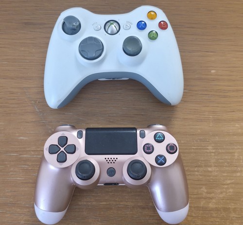 Xbox and ps4 controllers - xbox,