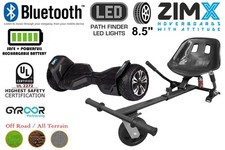 Black G2 PRO 8.5" All Terrain Off Road Hoverboard UL2272 + HK5 Black