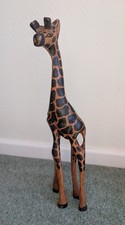 Vintage Hand-Carved Wooden
