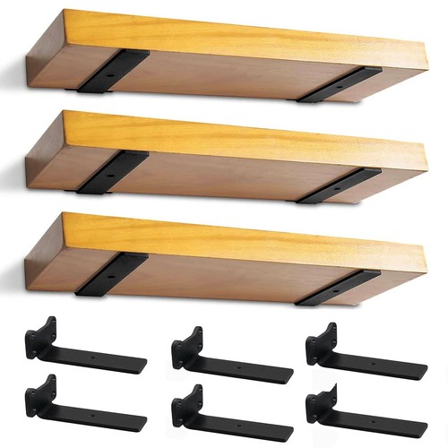 Floating shelf brackets heavy - brackets,