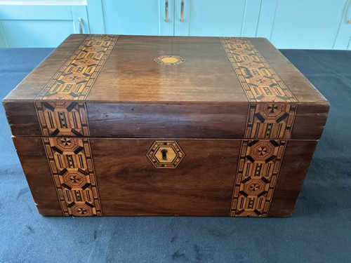 Large antique tunbridge - antique, ware
