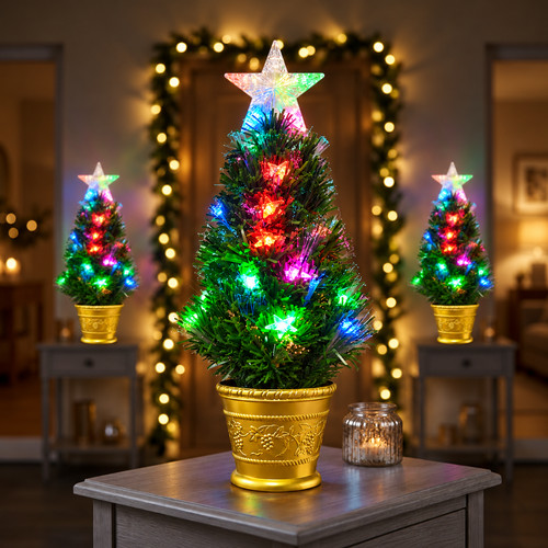 80cm fibre optic christmas - 80cm,