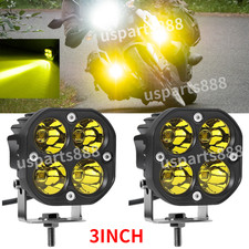 Pair 120W Motorcycle Headlight