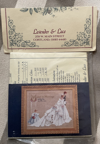 Vintage 1992 lavender lace - vintage,