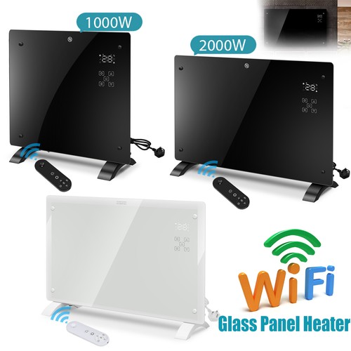 Electric glass panel heater - glass,