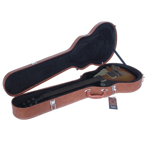 Dark brown lockable hard - dark,