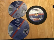 3 x 9” Metal Cutting Discs. 2 Sizes: 230x2x22.2mm, 230x2.5x22.2mm